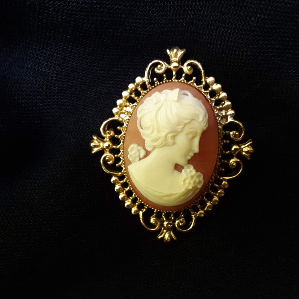 Cameo Brooch
